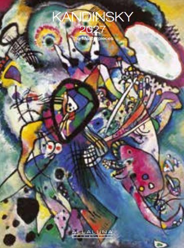 [G-AL-D27-CAL281] Allaluna 15x20 Desk Cal-Kandinsky