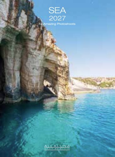 [G-AL-D27-CAL289] Allaluna 15x20 Desk Cal-Sea