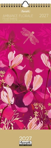 [D-AQ-D27-CAL25524] Aquarupella 41x17 Cal-Floral Feeling