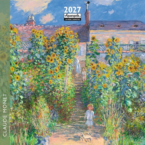 [F-AQ-D27-CAL25462] Aquarupella 16x16 Cal-Monet