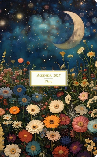 [I-AQ-D27-DL25611] Aquarupella 13x21 Weekly Diary-Nakata