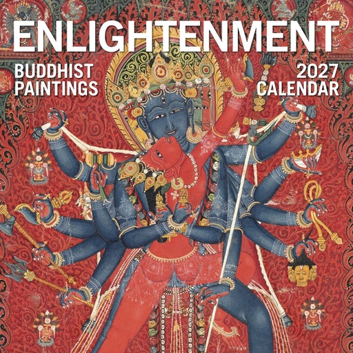 [E-PO-D27-CAL27157] Pomegranate 30x30 Cal-Buddhist Paintings