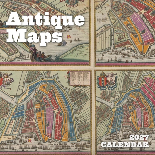 [E-PO-D27-CAL27173] Pomegranate 30x30 Cal-Antique Maps 