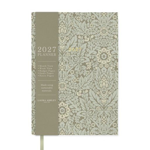 [I-ALA-D27-A5-13658] Laura Ashley A5 Soft Cover Diary-Delamore