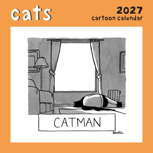 [E-AANY-D27-CAL030] New Yorker 30x30 Cal-Cats